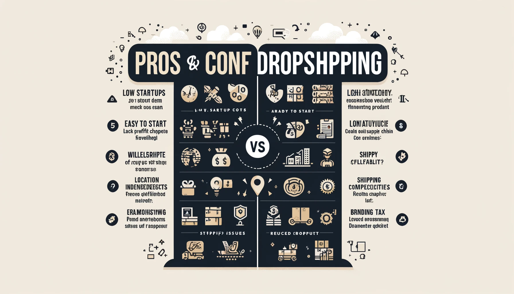 The Pros and Cons of Dropshipping